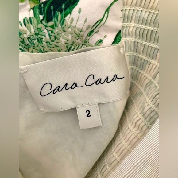 Cara Cara Wethersfield Dress gown in whimsical olive - Picture 8 of 10